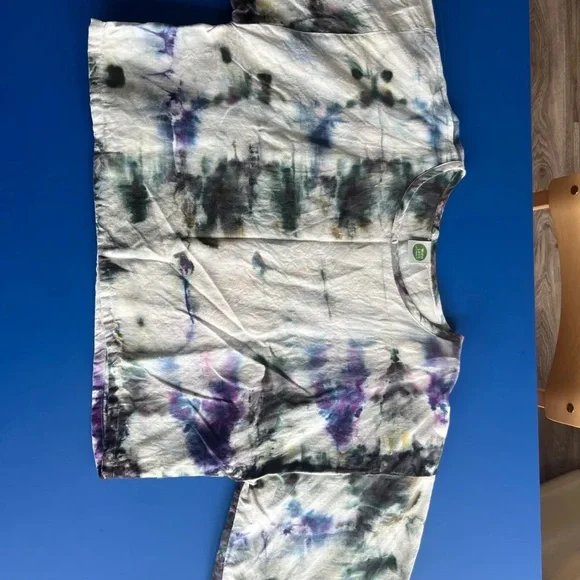 Tie-Dye Long Sleeve Women's Top - OS - Picture 3 of 4
